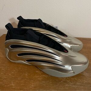 Adidas Harden Vol. 9 Cyber Metallic Silver Basketball Shoe $160 - Size 10